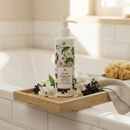 Moisturizing Shower Gel With Elderberry And Jasmine, 250 ml
