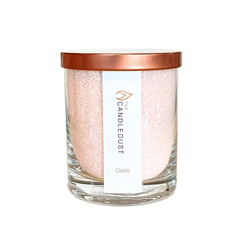 Oasis Scented Powdered Candle in Glass – 160g