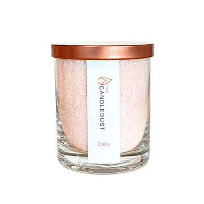 Oasis Scented Powdered Candle in Glass – 160g