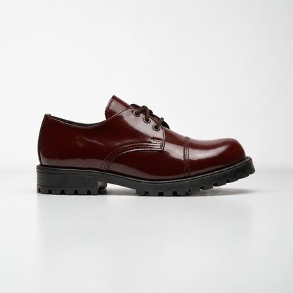 Burgundy Widgets - Patent Leather