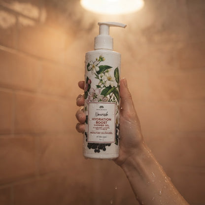 Moisturizing Shower Gel With Elderberry And Jasmine, 250 ml